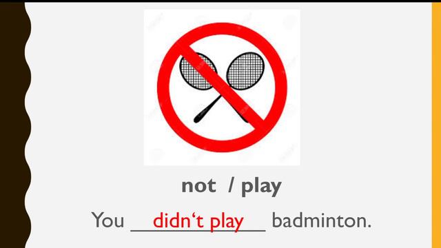 Past Simple Negative - 2nd Grade смотреть онлайн