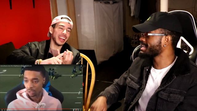 FLIGHT GOT POSSESSED?!😂 | DemonReacts short film + DEMON LAUGH Compilation | REACTION!! смотреть онлайн