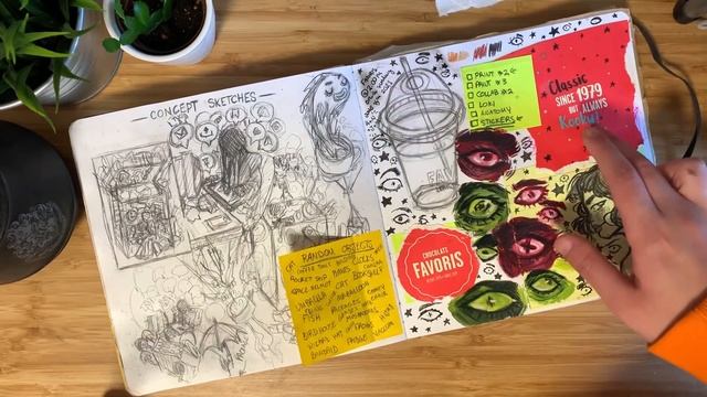 ☕️ SKETCHBOOK TOUR #2!! (Sept. 2020 - Oct. 2021) смотреть онлайн