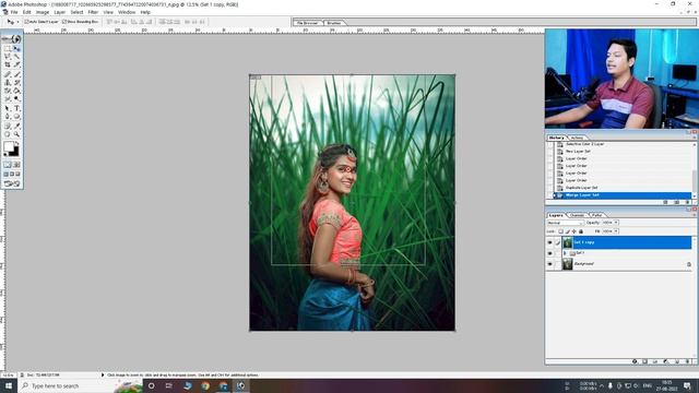 Natural Color Grade a Photo Perfectly in Photoshop 7.0 смотреть онлайн