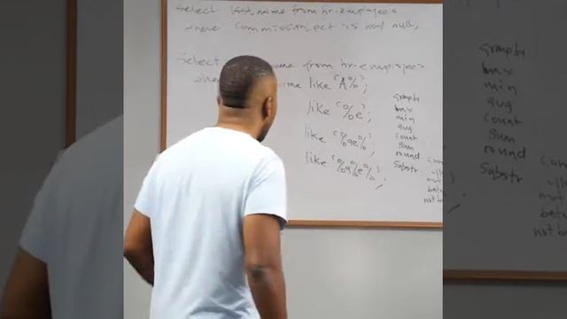 SQL: Using LIKE and % In SQL смотреть онлайн