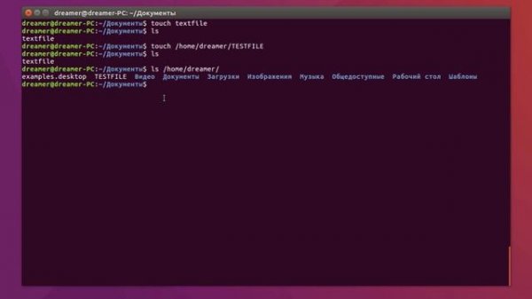 Команды терминала Linux. Урок 1. Основа работы с файлами
