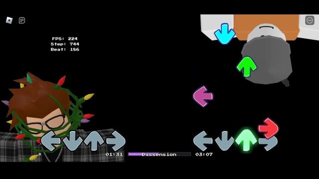 (FNF Roblox) Dissension Animations смотреть онлайн