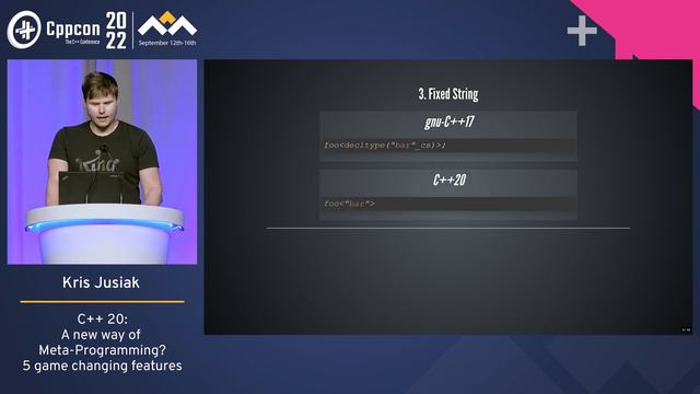 Lightning Talk_ C++20 - A New Way of Meta-Programming_ - Kris Jusiak - CppCon 2022 смотреть онлайн