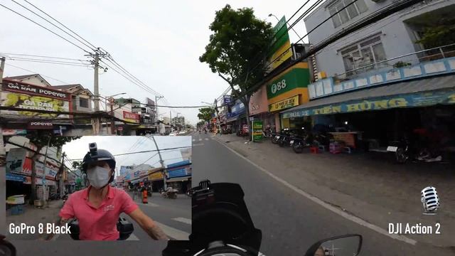 Тест звука экшен камер для мото влога: GoPro 8 или DJI Action 2 - что выбрать? смотреть онлайн