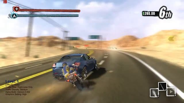 Играем в игру (Road Redemption№1) смотреть онлайн