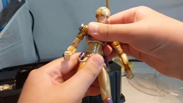 Распаковка фигурки Голд Экспириенс Невероятные Приключения ДжоДжо/ Unboxing Gold Experience JJBA SA смотреть онлайн