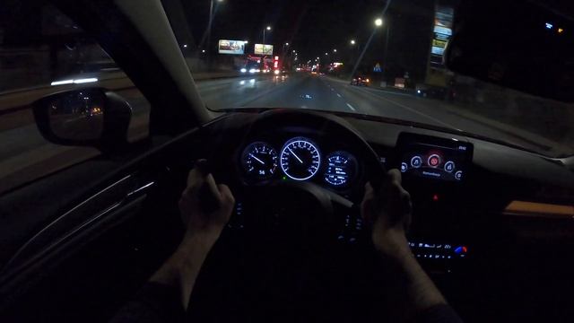 Mazda 6 Night | 4K POV Test Drive #366 Joe Black