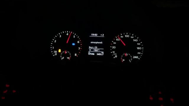 Как едет VW Tiguan. Замер разгона на стоке.