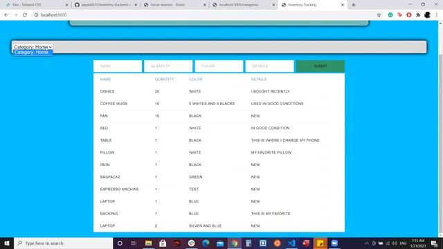 Inventory tracking rails api JavaScript frontend смотреть онлайн