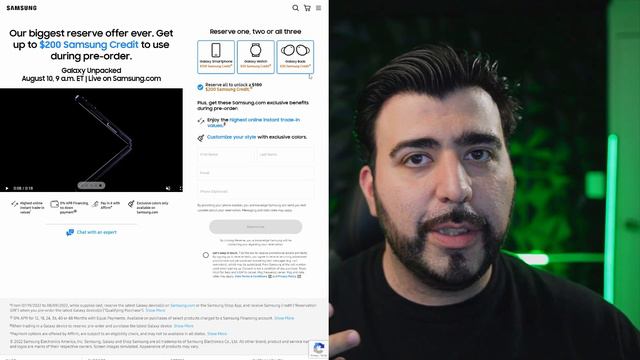 Get Up To $200 When Buying Galaxy Fold 4, Galaxy Flip 4, Galaxy Watch 5 & Galaxy Buds 2 Pro смотреть онлайн