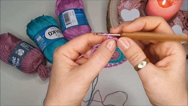 КРАCИВЫЙ бабушкин КВАДРАТ крючком//МК