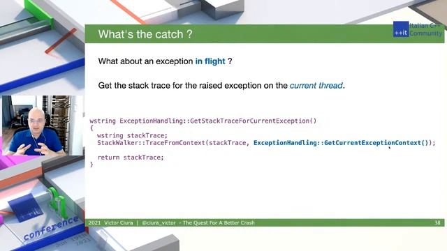itCppCon21 - The Quest For A Better Crash (Victor Ciura) смотреть онлайн