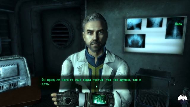 Fallout 3 #1 Выход из убежища, кабинет смотрителя. смотреть онлайн