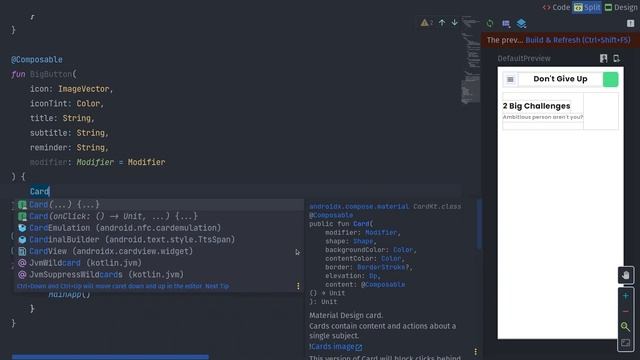 Life Goals App UI - Android Jetpack Compose Tutorial смотреть онлайн