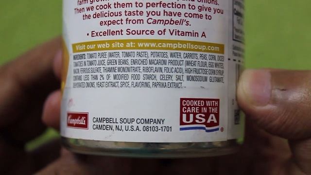 Campbell's Vegetarian Vegetable Soup смотреть онлайн