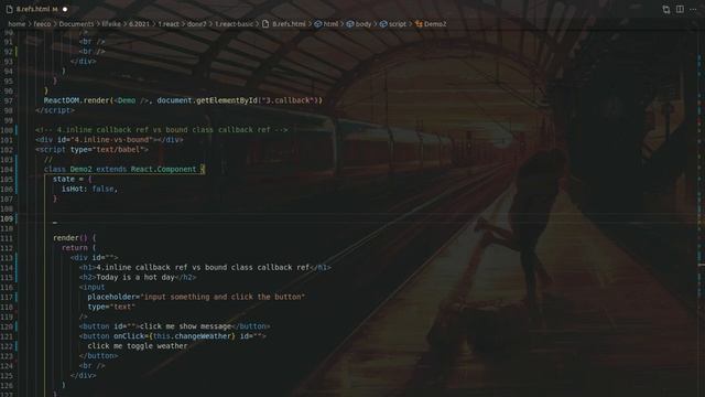 React Tutorial - 8.ref смотреть онлайн