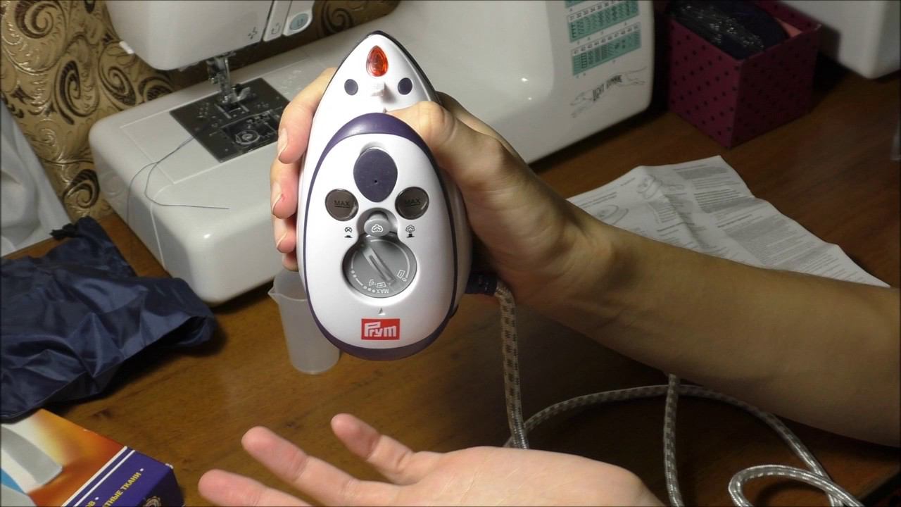 Шью сама. Мини Утюг Prym и тефлоновая насадка Topper.