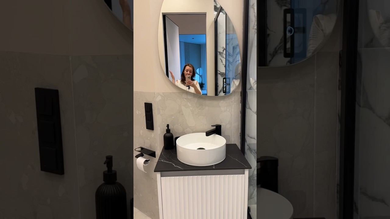 Полезный совет по стыковке плитки #дизайнинтерьера #дизайн #интерьер #квартира #санузел #совет смотреть онлайн