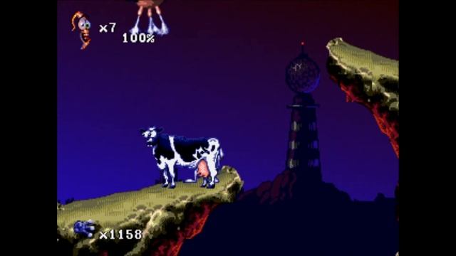 Sega Genesis - Earthworm Jim 2 LongPlay GamePlay - "Groovy!" смотреть онлайн