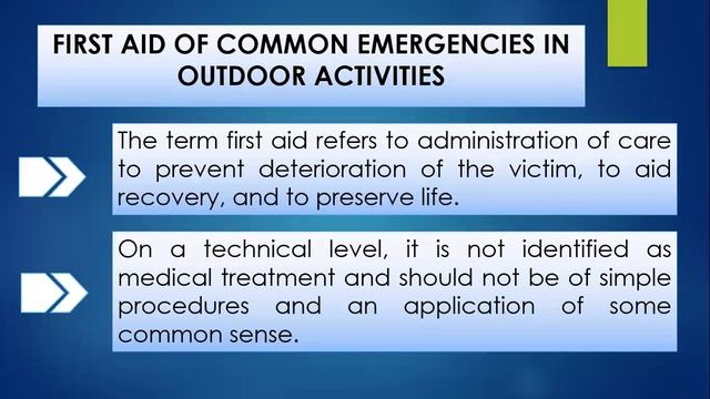 P.E & HEALTH 12 Chapter 10: Safety Practices in Outdoor Recreation смотреть онлайн