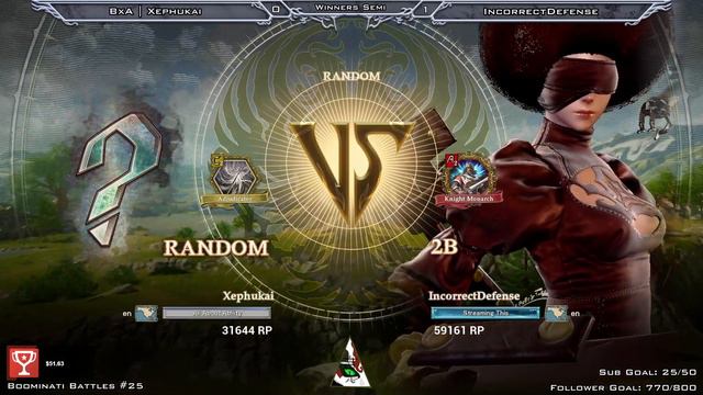 IncorrectDefense (2B) VS Xephukai (Cervantes, Seong Mi-na) - BB: Week 25 (08.10.2020) смотреть онлайн