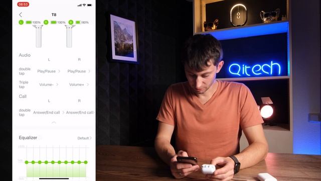 Обзор Xiaomi QCY T8 и сравнение с QCY T7 смотреть онлайн