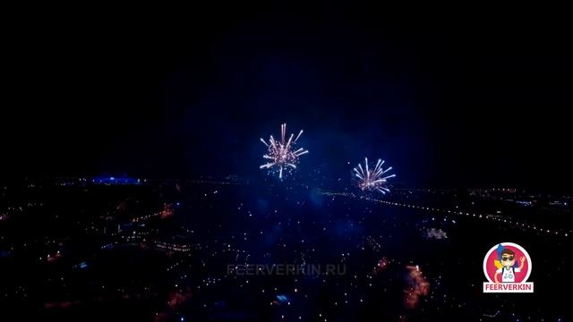 Крутой фейерверк на День рождения в Государственной резиденции К-5. Санкт-Петербург смотреть онлайн