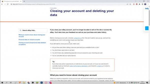 How To Delete eBay Account | 2023 Easy