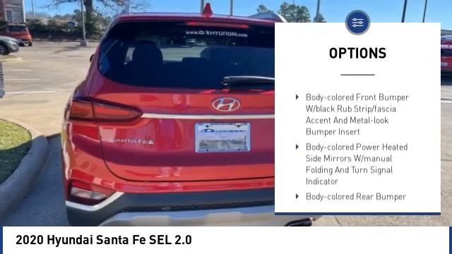 2020 Hyundai Santa Fe Texarkana TX R4841A смотреть онлайн