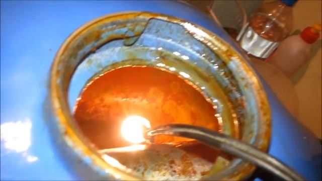 Мотоцикл Урал. #2. Как очистить бак от ржавчины. смотреть онлайн