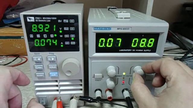 Как настроить источник питания на примере лабораторного блока MPS-6003D смотреть онлайн