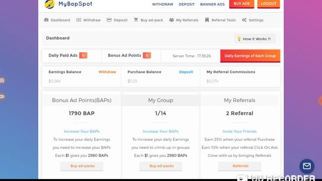 Mybapspot зарабатываем без вложений. СТОП!!! Проект не работает на данный момент!!! смотреть онлайн
