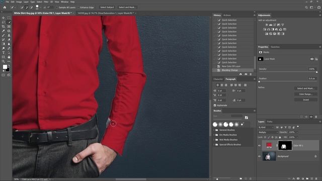 Change White To Any Color In Photoshop (Urdu/Hindi) смотреть онлайн