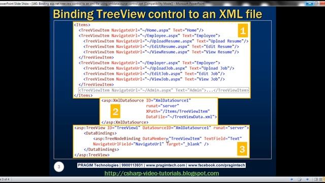 Part 160 Binding asp net treeview control to an xml file using xmldatasource control смотреть онлайн