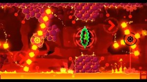 Полное прохождение уровня Finger dash в geometry dash на 3 монеты