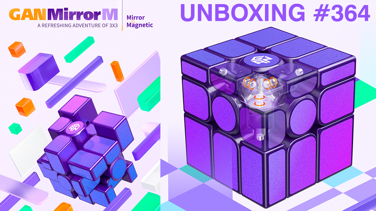 Unboxing №364 GAN Mirror M | Первый Магнитный Зеркальный Куб смотреть онлайн