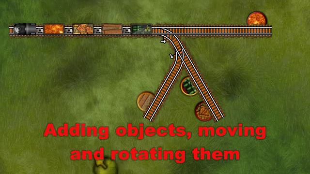 Flash Game - Railroad Shunging Puzzle - Level Editor смотреть онлайн