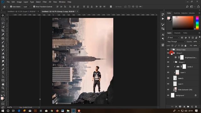 MANIPULATION in PHOTOSHOP CC 2019 || Edit'z Zacksamir || смотреть онлайн