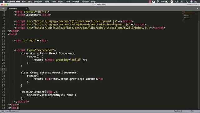 Изучение основ React js в одном видео уроке за 20 минут смотреть онлайн