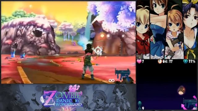 Zombie Panic in Wonderland DX | Walkthrough Español | Parte 7 "Rumbo al pais de la maravillas" смотреть онлайн