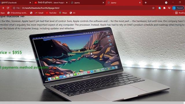 jquery , bootstrap , html , css (responsive apple store) || web technicial смотреть онлайн