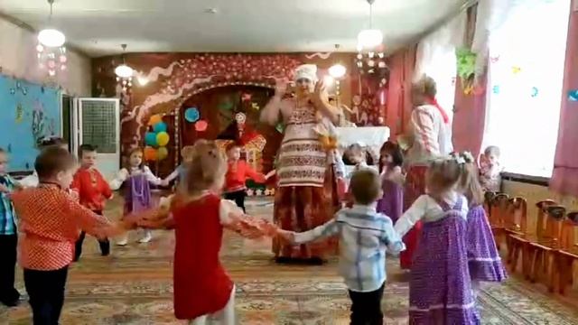 Фольклорный праздник в ясельной группе "Улыбка" датского сада "Золотой ключик" смотреть онлайн