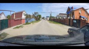 Голубицкая, пустующий курорт. Конец мая. Показываю реальную обстановку в станице, едем на машине.