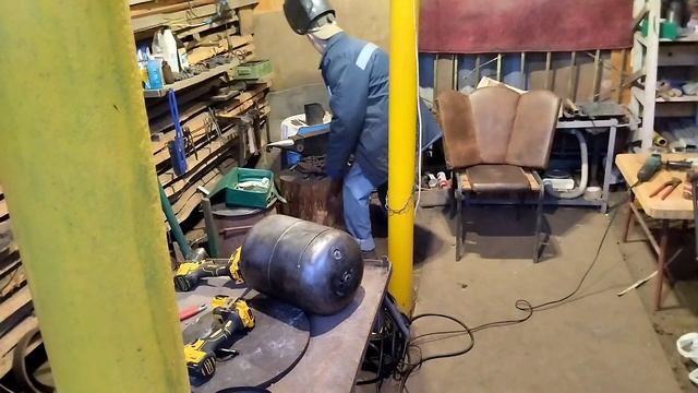 газовый горн из баллона от фреона . Часть 1 смотреть онлайн