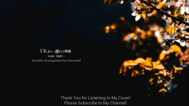[Guitar Cover] Copy Light - TK From 凛として時雨 Acoustic Arrangement