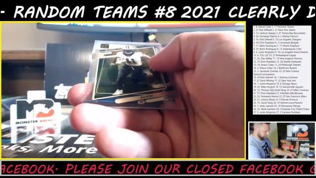 2021 CLEARLY DONRUSS FOOTBALL 4 BOX BREAK - RANDOM TEAMS #8 смотреть онлайн