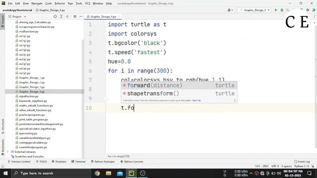 4. Python Turtle Graphic Design - Speed Code || 3D Flower Design смотреть онлайн