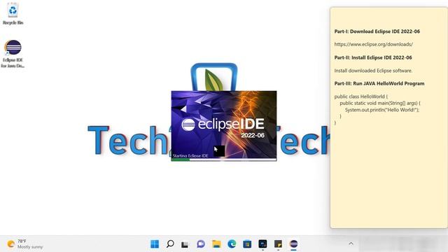 How to Install Eclipse IDE 2022-06 on Windows 11 [2022] смотреть онлайн