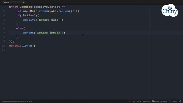 Javascript (22) - Les promesses (Objet Promise) смотреть онлайн